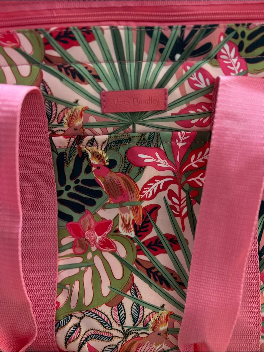 Vera Bradley Soft Cooler Bag Rainforest Canopy